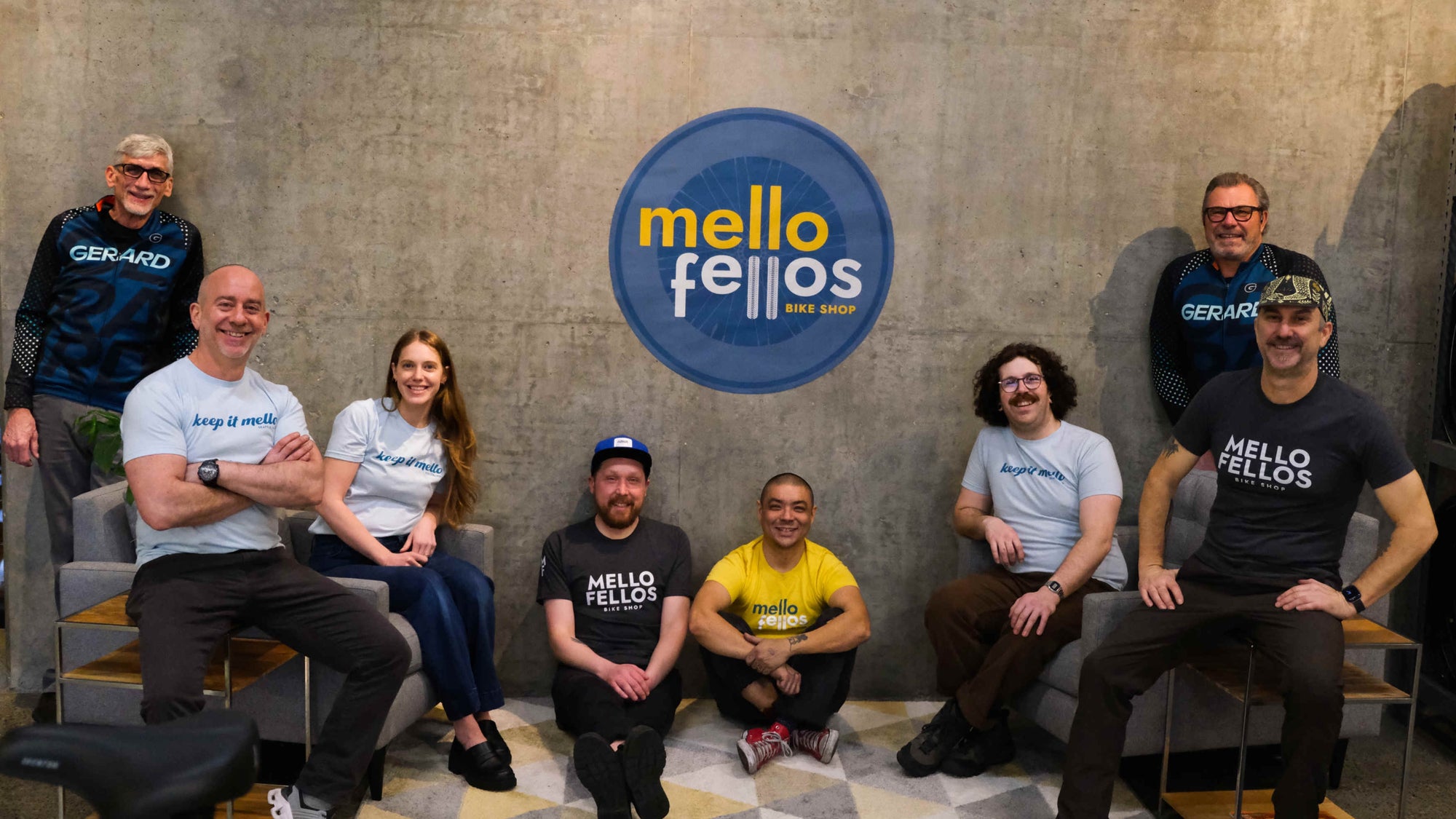 Mello Fellos 2151 6th ave Seattle Gerard Cycles 1st authorized dealer in Seattle